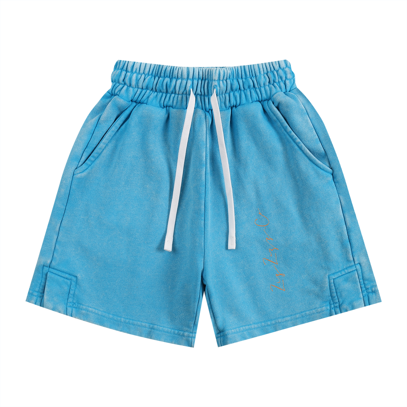 ZizZazz kid's washed design short
