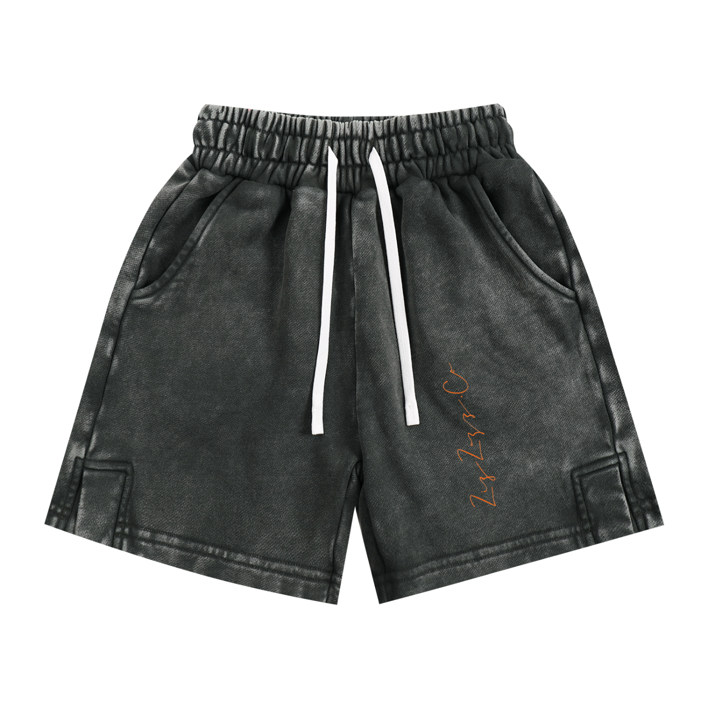 ZizZazz kid's washed design short