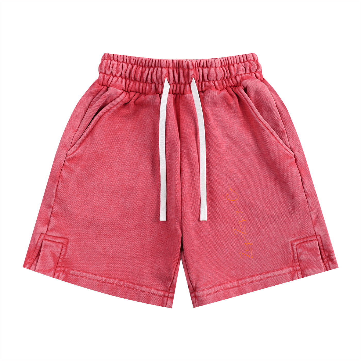 ZizZazz kid's washed design short